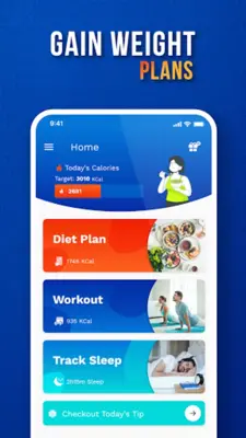 Weight Gain 30 Days Diet Plan android App screenshot 6